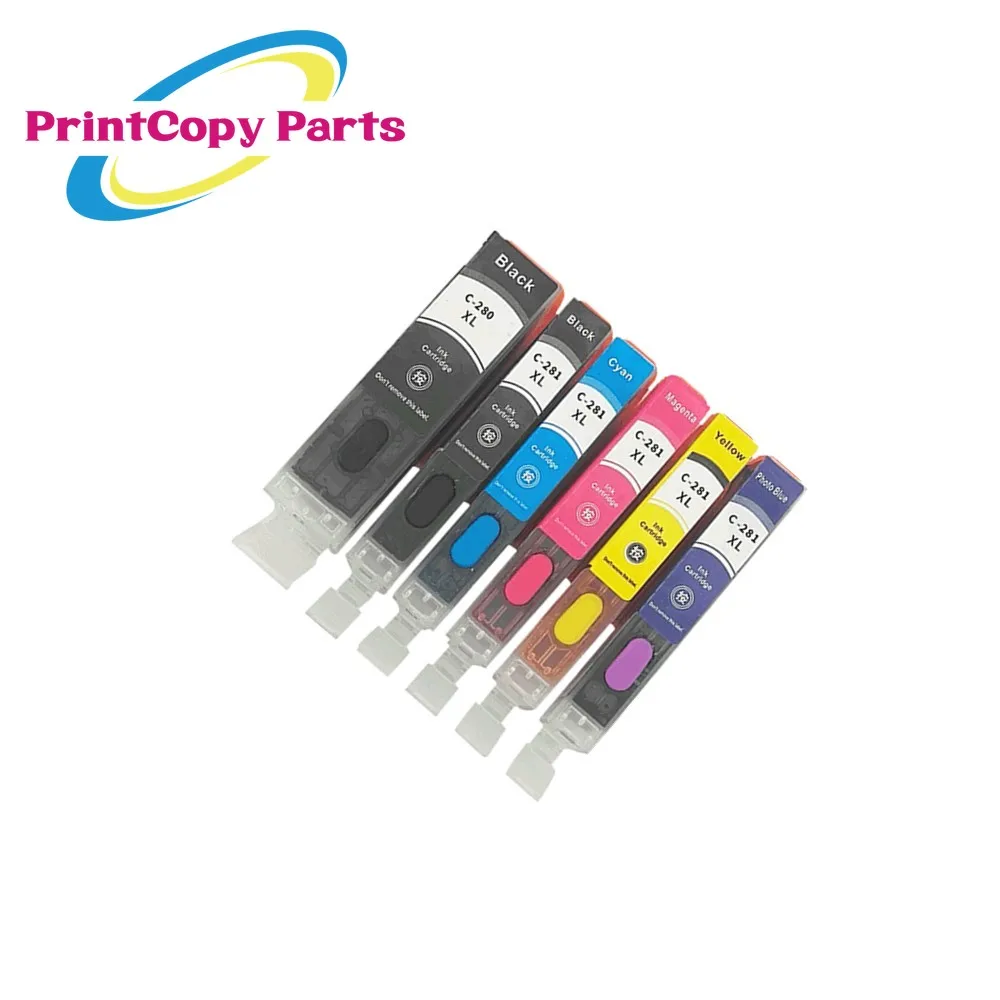 PGI-280 CLI-281 Compatible Ink Cartridge for Canon TR7520 TR8520 TS6120 TS8120 TS9120 CLI281 PGI280