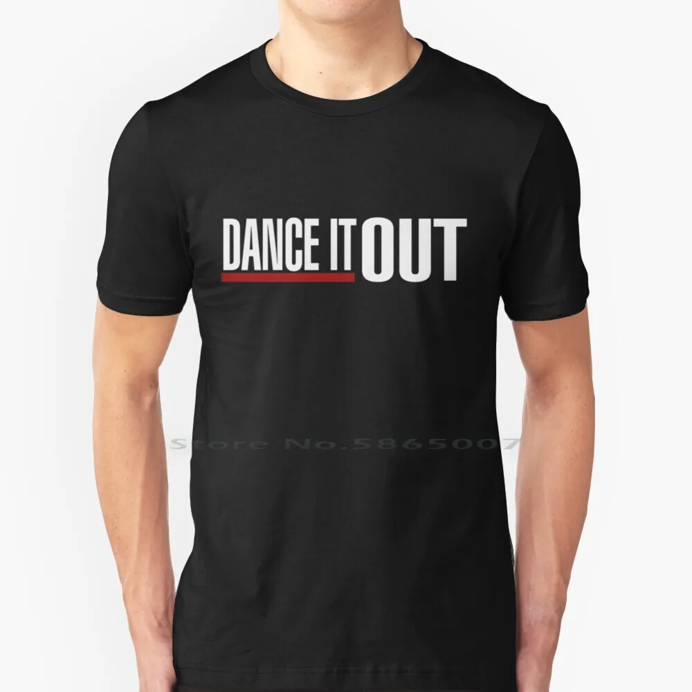 Dance It Out-White 100% Cotton T Shirt Dance Greys Anatomy Tv Shows Series Mcdreamy Abc Derek Shepherd Meredith Grey Cristina