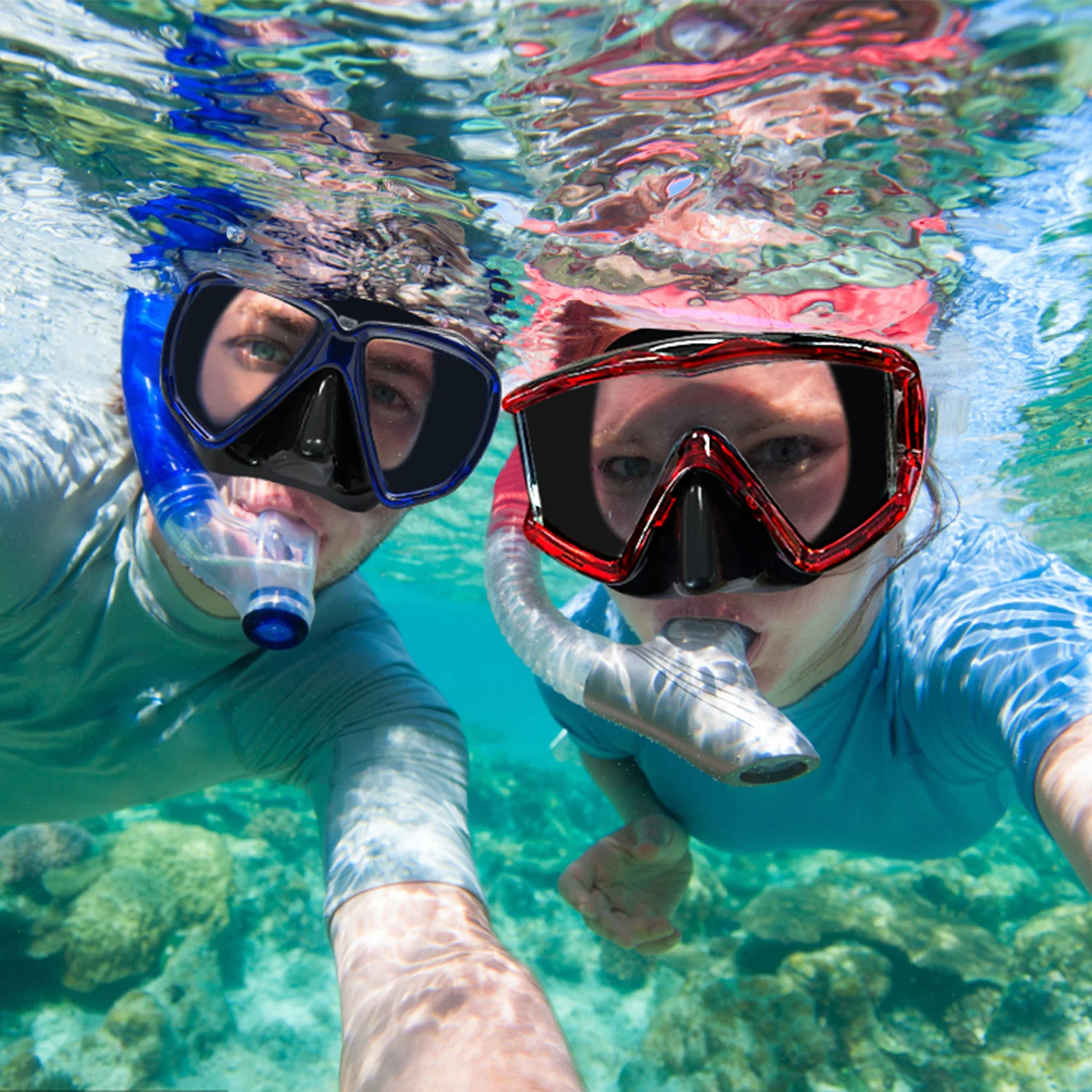 Pano 3-máscara de buceo para adultos, gafas de natación con cubierta para la nariz, diseño a prueba de fugas para buceo, esnórquel y Freediving