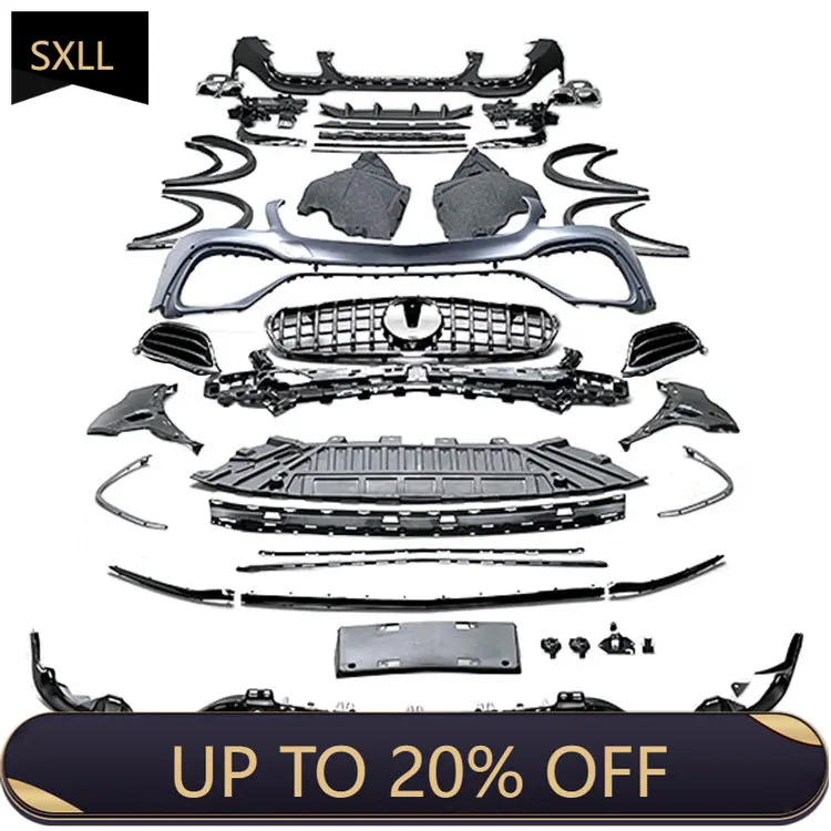 

Factory Sales Bumper Body Kit Auto Parts 2015-2019 GLC X253 Upgraded GLC63 Body Kit