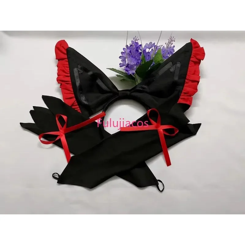 CyFulujiacos أنيمي المرأة كانوتشي نيت كاكو روري ميركوري تأثيري حلي خادمة فستان الهالوين