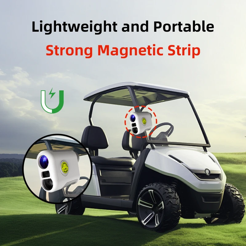 Telemetro Laser REVASRI per telemetro da Golf misuratore a lunga distanza monocoli telescopico con perno Flag-Lock Sport all\'aria aperta