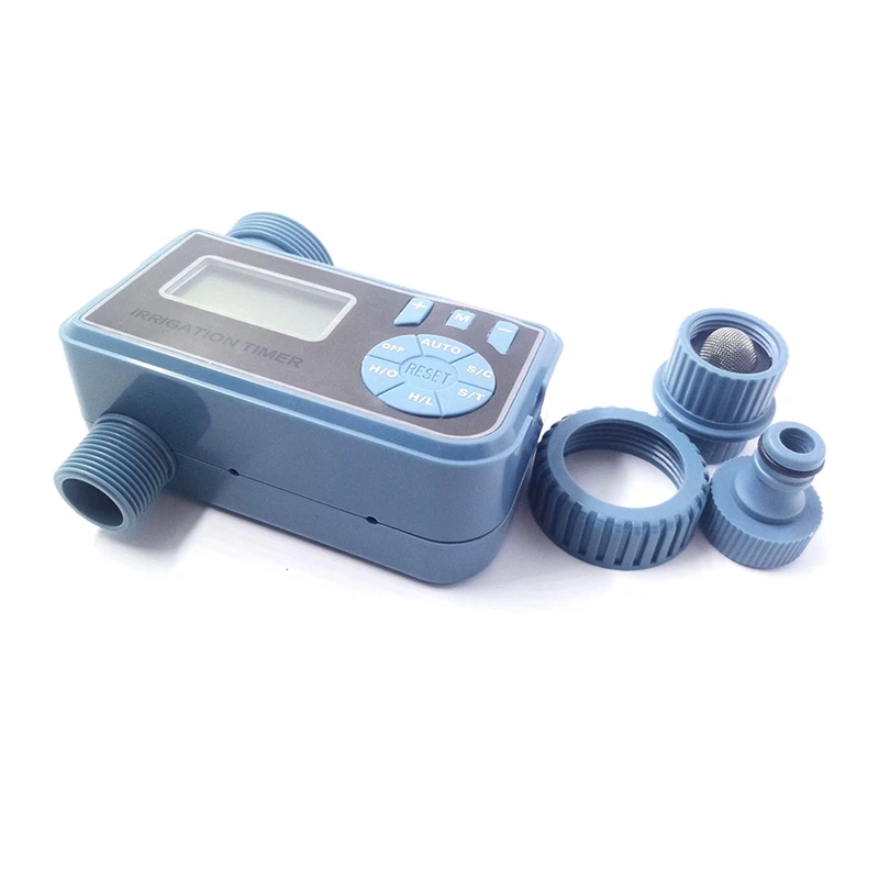 Smart Electronic Automatic LCD Display Water Timer Digital Irrigation Controller Waterproof Cover Garden Watering Pump