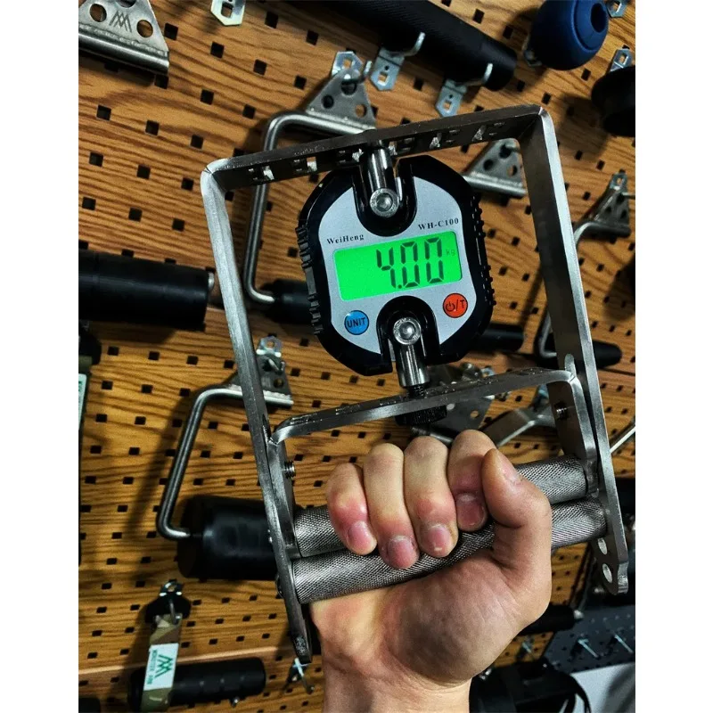 

Grip Strength Measurement, Flexor Training, Data Test Metal Digital Hand Dynamometer, Spring Grip