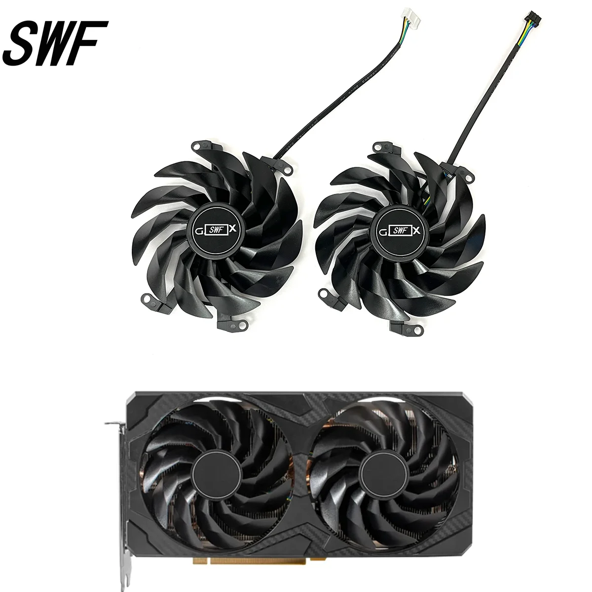 New 102MM GFY10015H12SPA Cooling Fan For KFA2 GALAX RTX 3060Ti 3070 3070Ti EX Graphics Card Cooler Fan