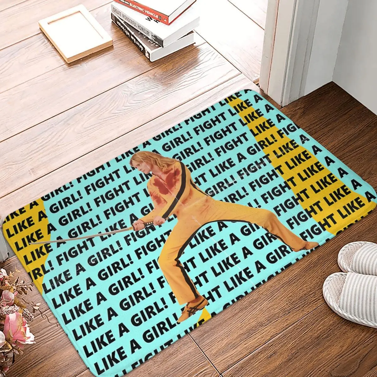 Movie Kill Bill Non-slip Doormat Bath Mat Like A Girl Floor Carpet Welcome Rug Home Decor