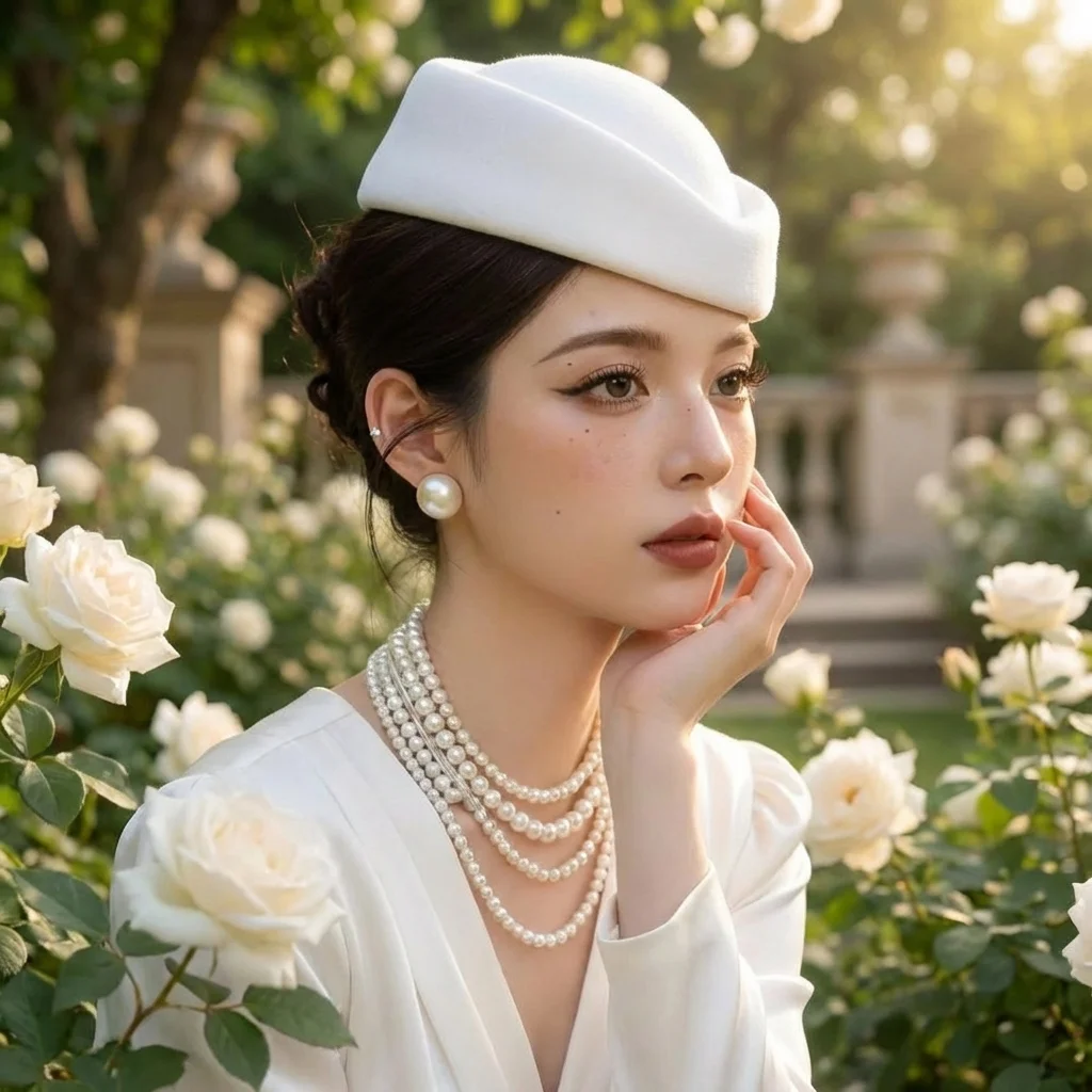 Neue Modische Hochwertige Vielseitige Britische Retro-Zylinderhüte Formeller Konkaver Top-Stewardess-Hut Einfarbige Pillbox-Kappe Cosplay-Kostüm