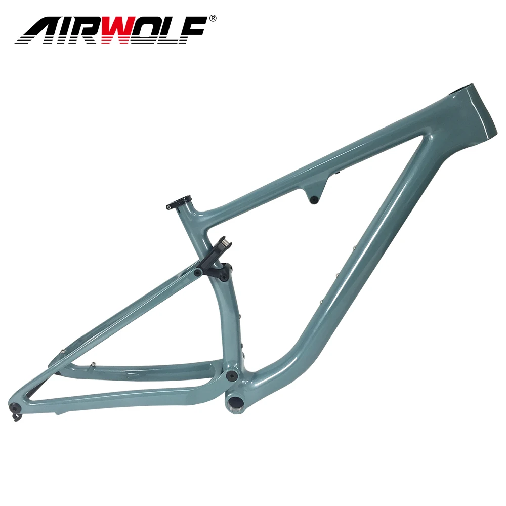 2023 Carbon Mtb Full Suspension Frame 29  XC Mountain Bicycle Suspension 29er Carbon Frame Thru Axle 148x12mm Boost Bicycle Part