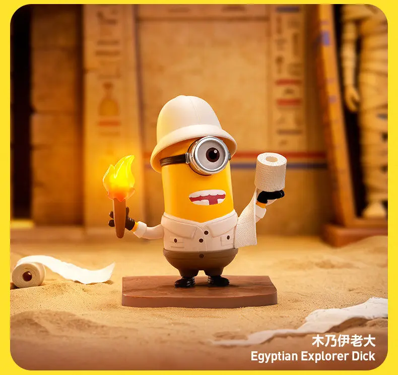 Original POPMART Minions The Monsters Blind Box Figuren Anime-Spielzeug Desktop-Ornamente Sammlerstücke Deko Überraschungs-Mystery-Geschenkbox – Detail 13