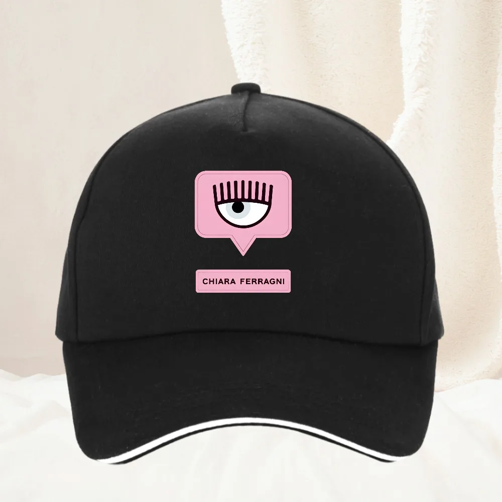 

Ferragnis Eyes C-Chiara Baseball Cap Women Men Adjustable Dad Hat Performance Snapback Hats
