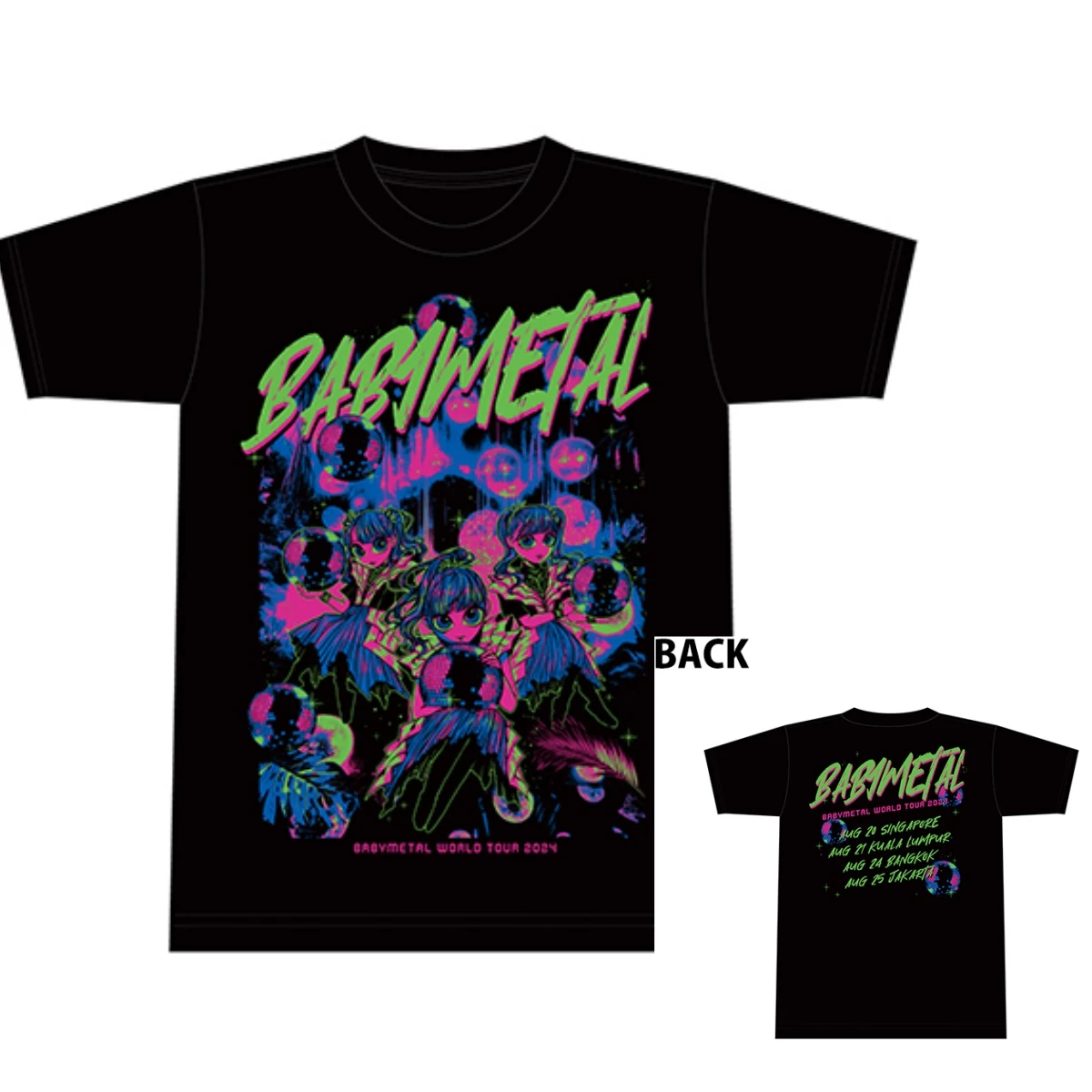Slaughter To Prevail BABYMETAL Band T-Shirt Baumwolle Grafik-T-Shirt Herren Damen Sommer Streetwear – Detail 5