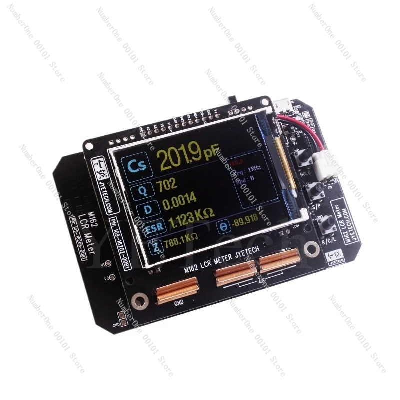 

LCR measuring table 1 ohm direct plug resistor 1PF capacitance small value inductance tester STM32F303 microcontroller module