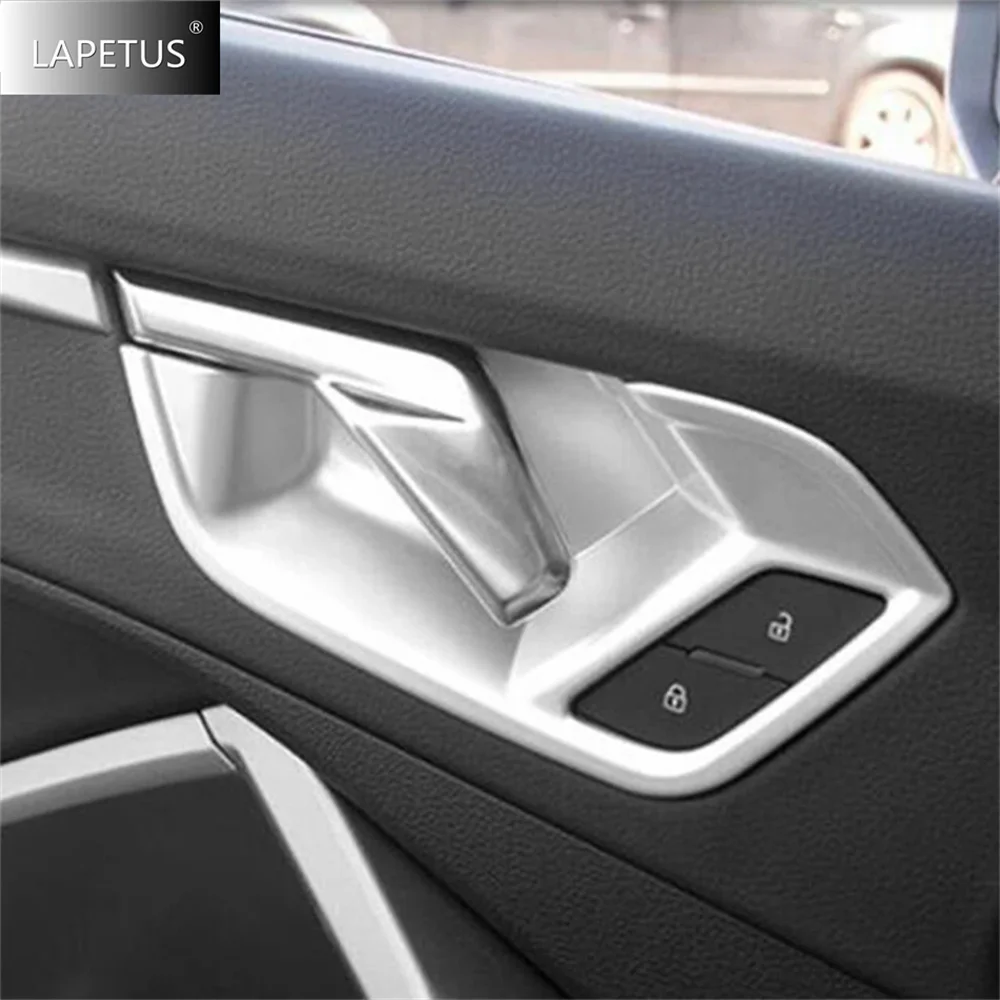 ABS Auto Matte Pillar A Speaker / Window Glass Lift / Door Handle Bowl Panel Cover Trim Accessories For Audi Q3 F3 2019 - 2024