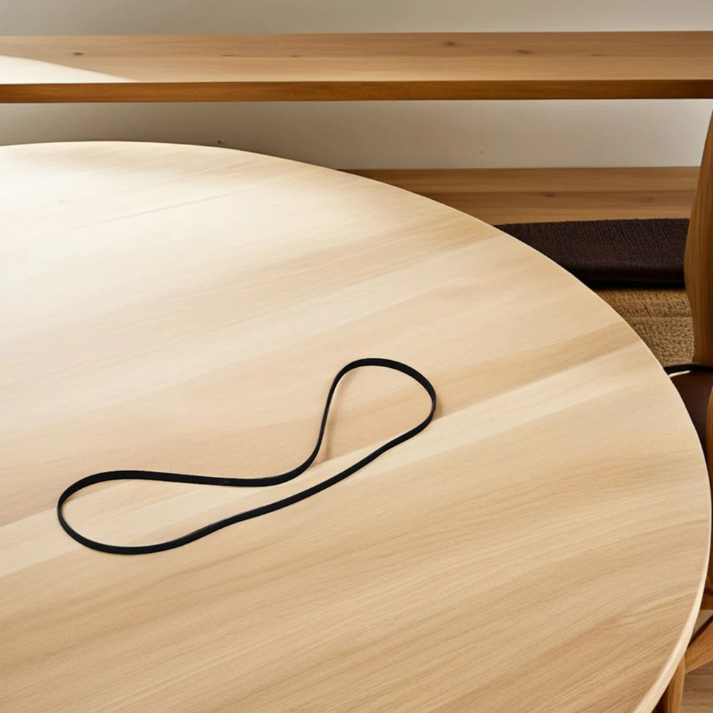 

4Pcs Turntable Belt Replacement Durable Rubber Drive Belt for Record Player Cassette Tape Machine Accessories Quiet Operation