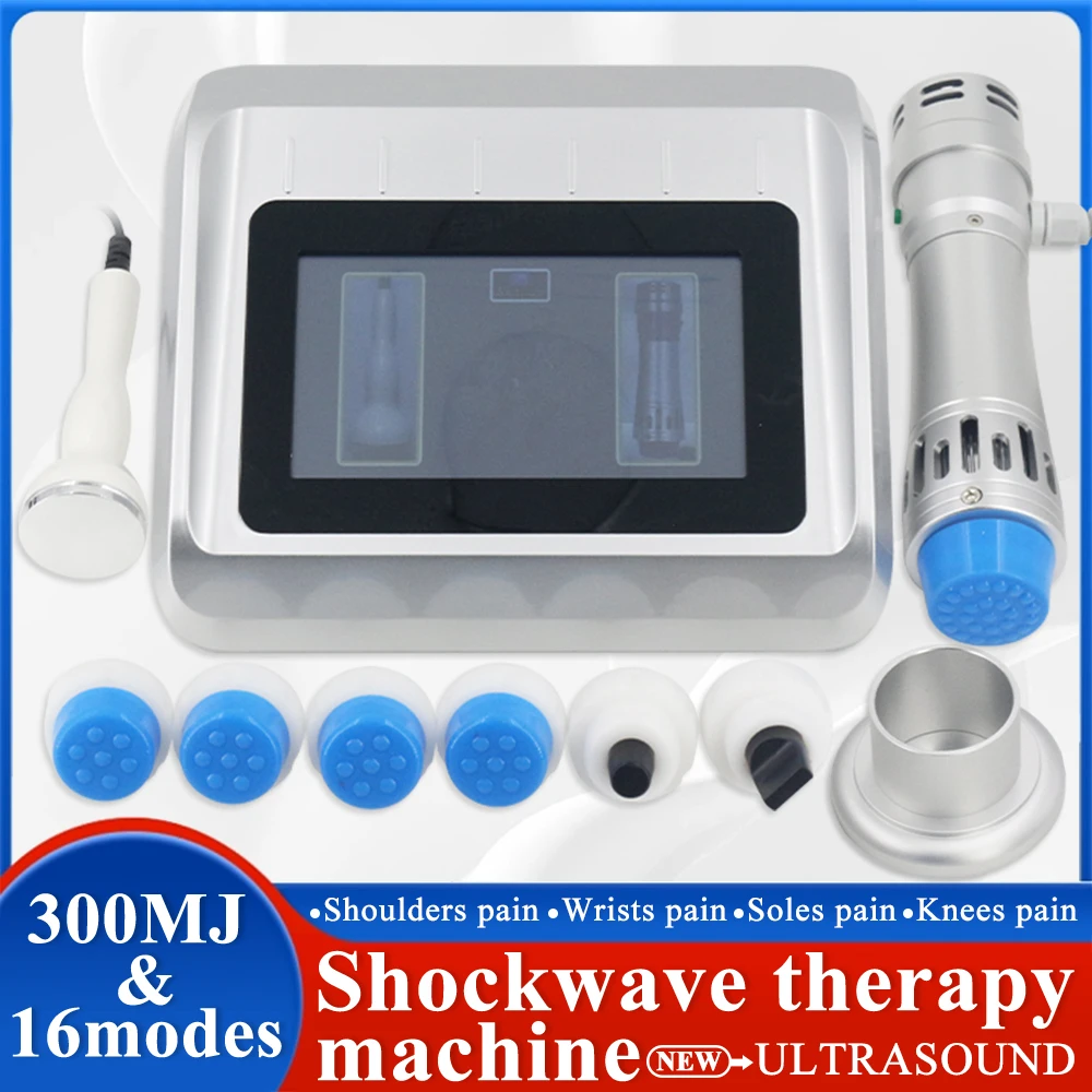 

300MJ Shockwave Ultrasound Therapy Machine Effective ED Treatment Relieve Waist Back Pain Professional Shock Wave Massager