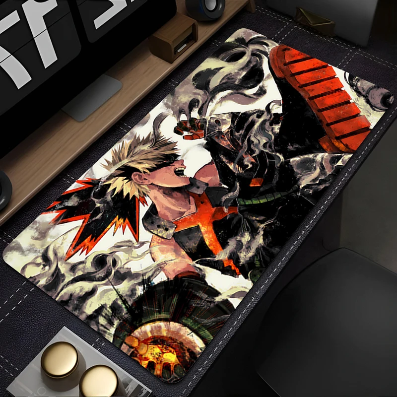 My Hero Academia Mousepad Computer New MousePads Keyboard Pad Mouse Mat Gamer Soft Office Carpet Table Mat Desktop Big Mouse Pad