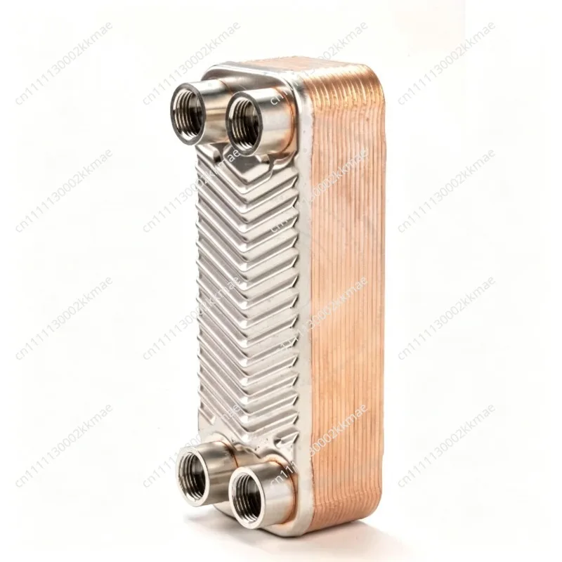 Stainless steel brazed plate heat exchanger oil-water cooler fluorine evaporator condenser small oil-water cooler