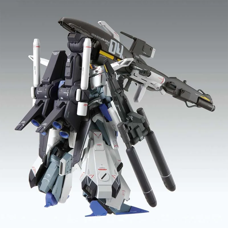 Bandai Original MG FAZZ FA-010A 1/100 Anime Action Figure Assembly Model Toys Collectible Model Ornaments Gifts For Children