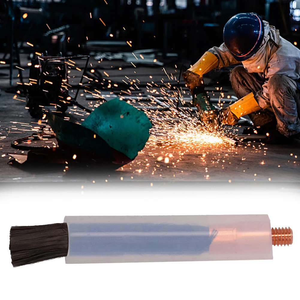 Cleaning Tool Brush Copper Cover M10 M6 M8 MAG MIG Pickling Remove Temper Color Weld Cleaner Weldseam Practical