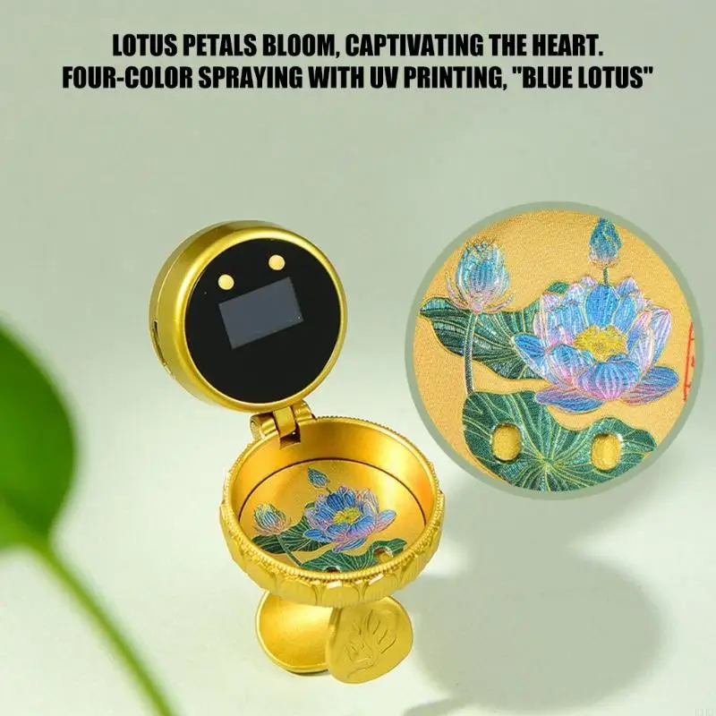 

Multifunctional Digital Display Counter Rings Rechargeable Battery Touch Operation Fitness Meditations Reading Management K1KF