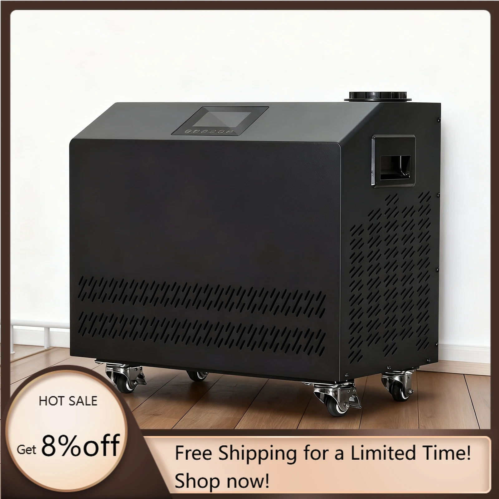 

1HP Automatic Ice Bath Chiller Cooling & Heating Compressor Water Cooler