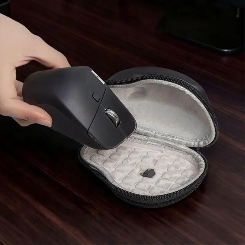 Hard Travel Mouse Case For Professor 1 Wireless Mouse Upgraded Storage Bag Wireless Mouse Protective Carrying Bag H8WD