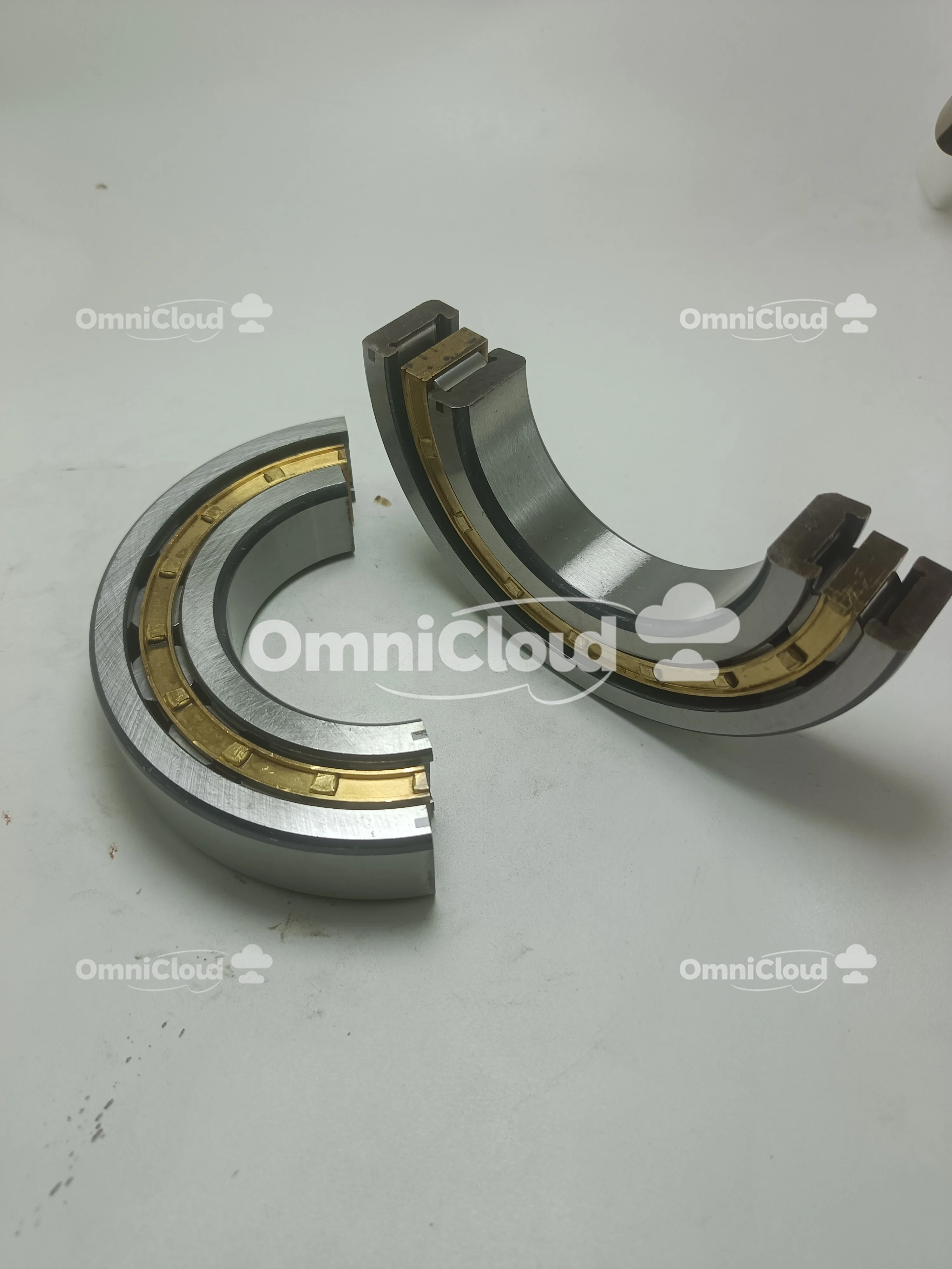 يستخدم الانقسام نصف الدائري الأسطواني 2 نصف زوج تحمل محمل أسطواني سبليت نصف القمر #2