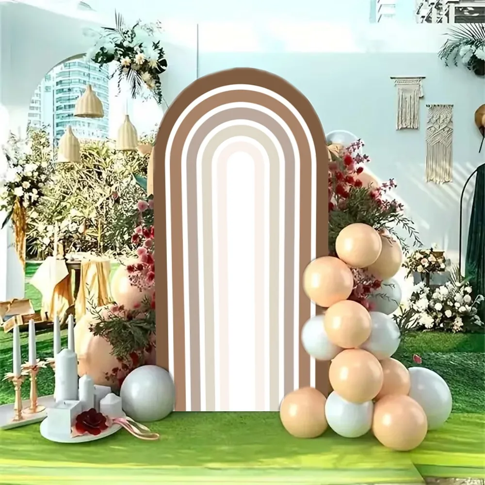 Arch Backdrop for Baby Shower Newborn Baby 1st Birthday Party Decor Kids Portrait Customize Arch Background Photo Studio Props