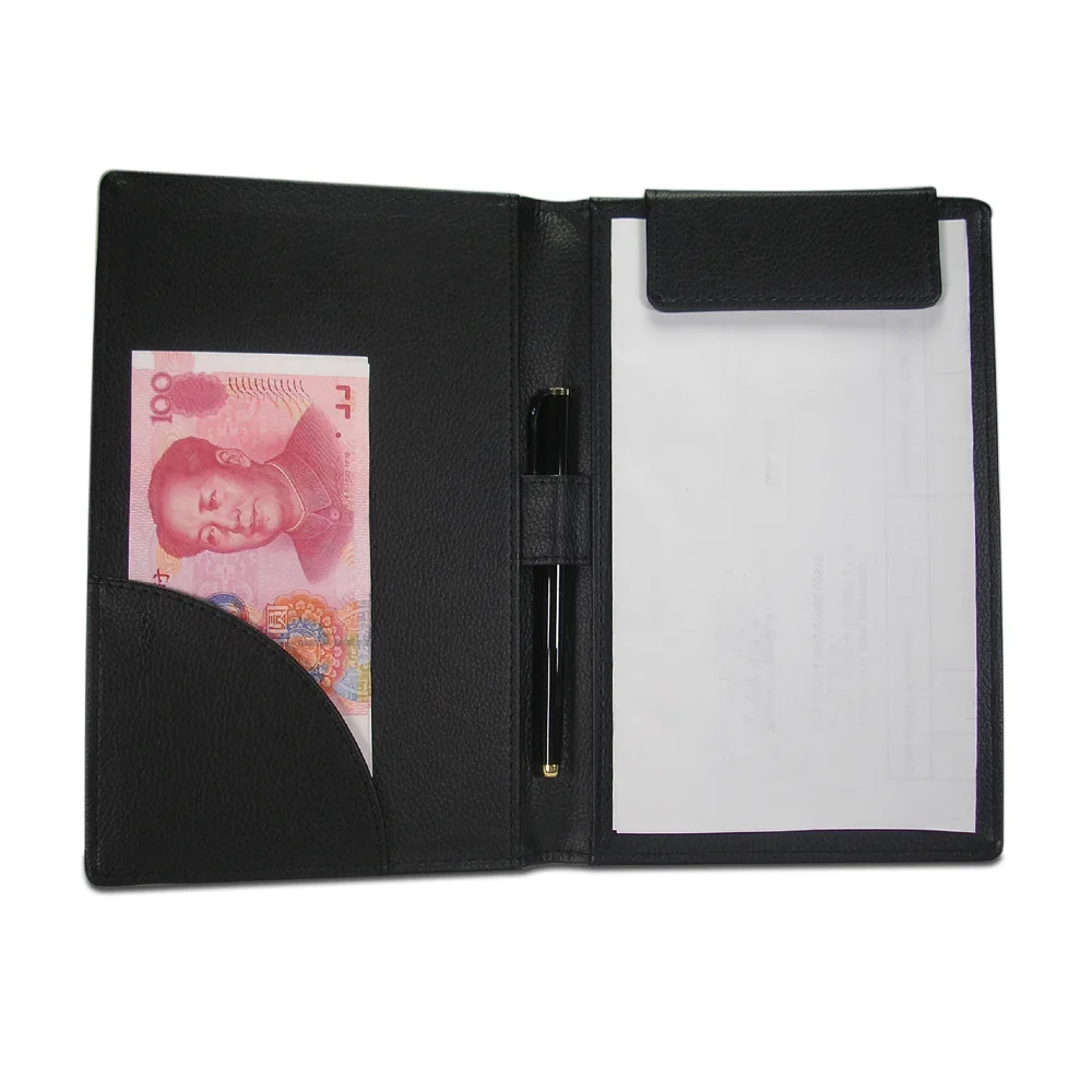 Small A6 Cashier Clip Classic Business Signature Clip Restaurant Service Guide Checkout Book Hotel Supplies
