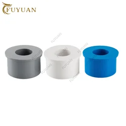 1 Stuks 20mm 25mm 32mm 40mm 50mm 63mm 75mm Wit PVC Bus Reducer Union pijp Montage Tuin Irrigatie Waterleiding Connectors