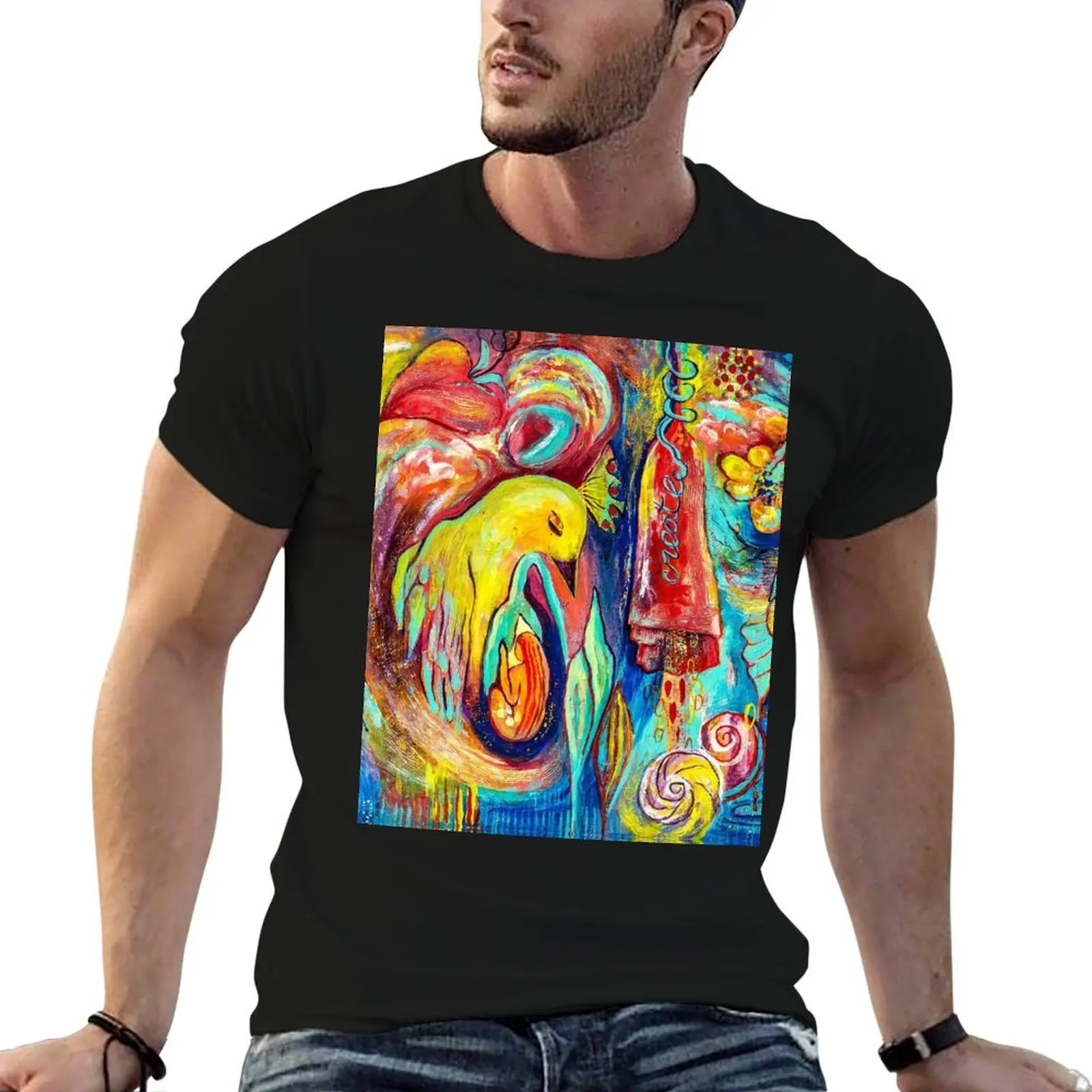 

Embrace Yourself Art T-Shirt printed t shirts for man man t shirt cotton T-Shirt
