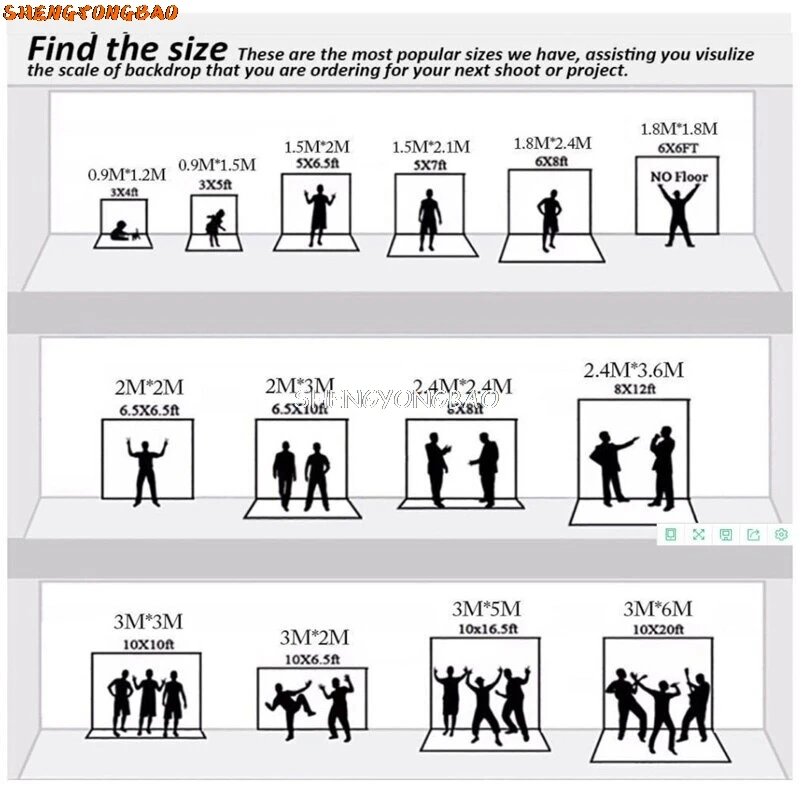 SHENGYONGBAO Thin Cloth Abstract Bokeh Photography Backdrops Props Glitter Facula Wall And Floor Photo Studio Background LX-1019