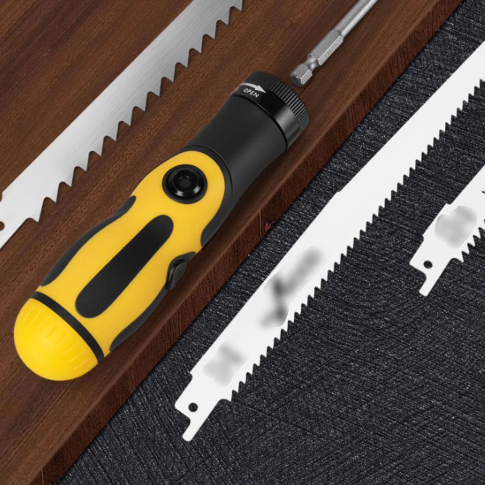 Blade Mounting Handle Compact Hand Saw Blade Holder Manual Tool Portable
