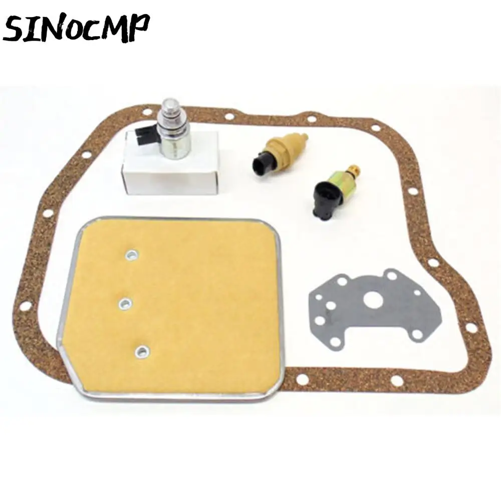 

1 комплект, комплект соленоидного фильтра датчика давления регулятора 46RE 47RE для KitDodge Chrysler Jeep A518/A618/46RE/47RE 1996-1997, запчасти