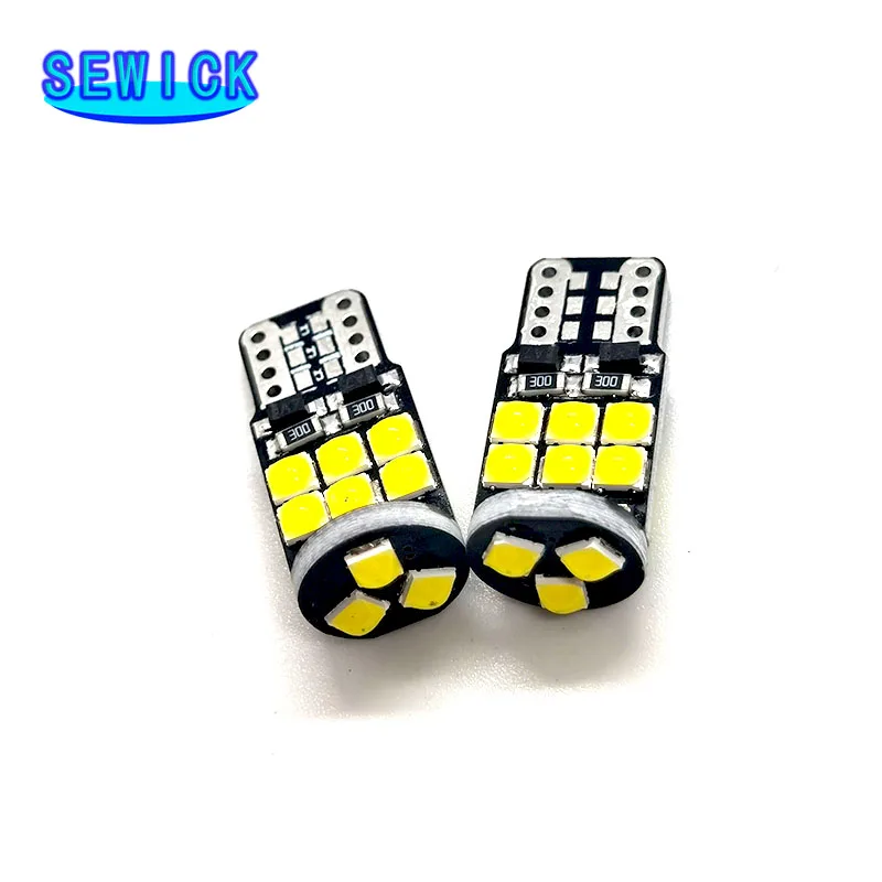 

400x Canbus W5W T10 Led 194 Автомобильная Лампа для внутреннего освещения 15Smd автомобильная лампа для дневных ходовых огней с клиновидным цоколем для чтения двери