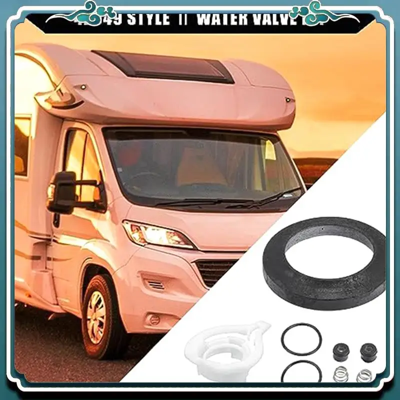 

Premium Durable Leak-Resistant 42049 Water Valve Kit For Style II RV Toilets Durable Easy Install