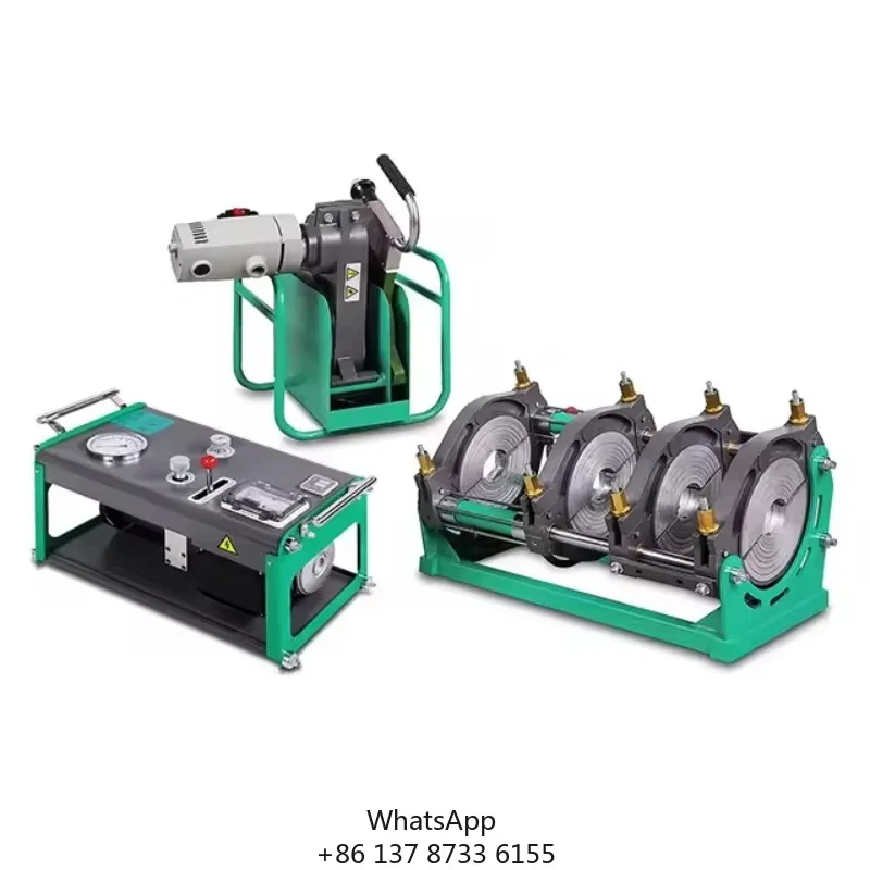 Easy Operate Wide Range Application 63-160mm Hydraulic Butt Fusion Welder | New HDPE Plastic Pipe Welding Machine 5 Year
