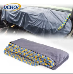 Car Cleaning Accesories Glass Cleaning Board Microfiber Drying Towel Car Washing Tool Dashboard Protection Tool