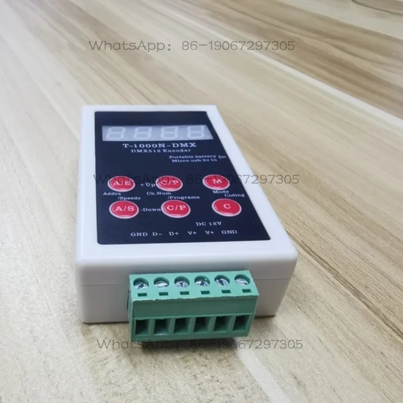 

Подходит для программаторов чипов /UCS512/SM1651X/SM1751X/GS512/MX512 DMX512