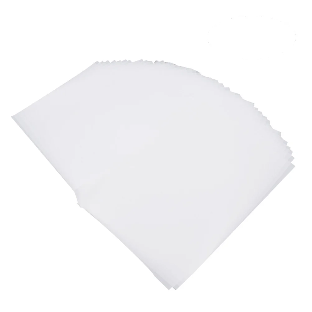100 Pcs Parchment Paper Transparent Tracing Translucent Card Stock Copying Student