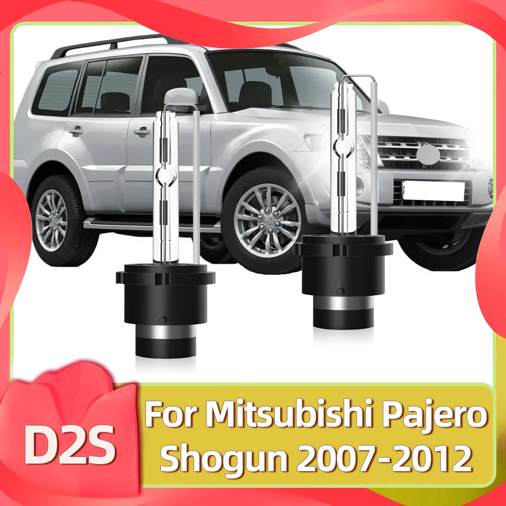 

Roadsun 2x Xenon HID Bulb 35W Replace D2S Auto Car Headlight 12V For Mitsubishi Pajero Shogun Year 2012 2011 2010 2009 2008 2007