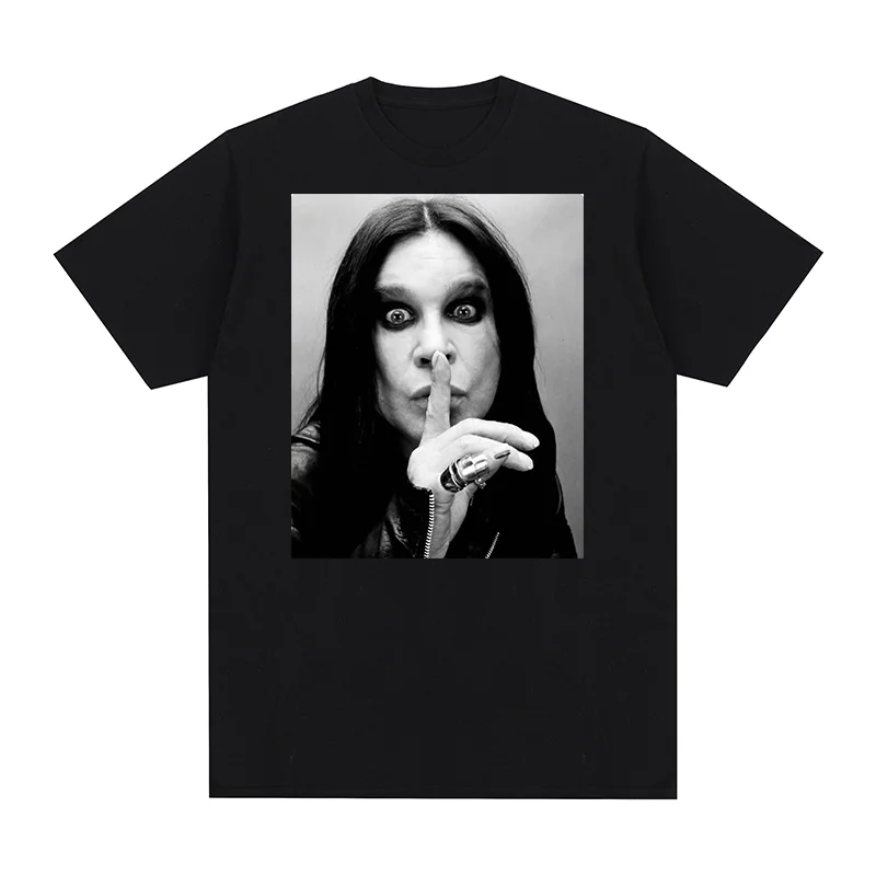 Camiseta Vintage de Ozzy Osbourne Black Sabbath, camiseta humorística de Hip Hop con leyenda del Heavy Metal, nueva camiseta para mujer