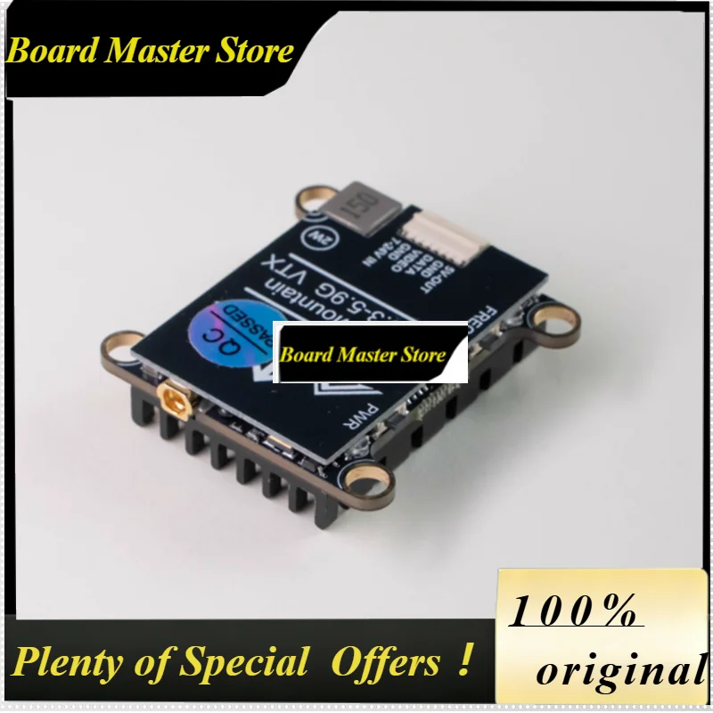 BoMaSFPV Drone 5.8G 2W Video Transmitter TBS Protocol Long Range Locator Anti-Lost 7-24V Adjustable Power Wide Voltage