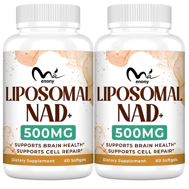 Ultra pure actual NAD supplement capsules enhance absorption, anti-aging, energy, metabolic repair, and optimize NAD