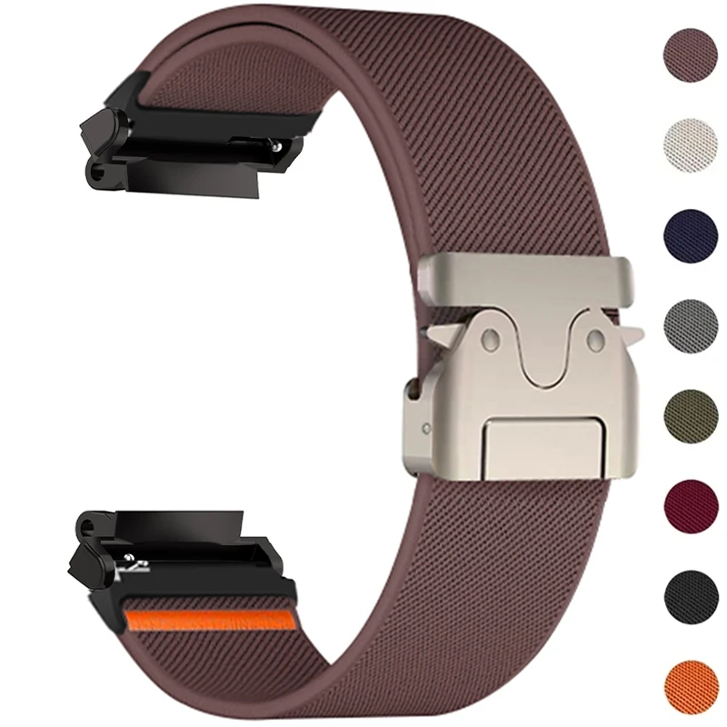 النايلون حلقة حزام ل Huami Amazfit T-REX 3/2 سوار ساعة ذكية النساء الرجال سوار ل Amazfit T-Rex/T-Rex برو معصمه Correa #1