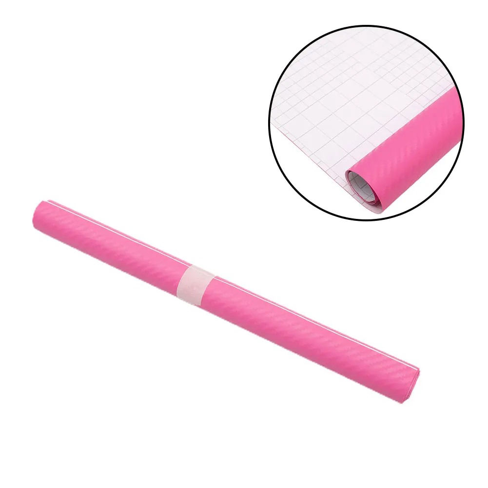 50x12 cali naklejki samochodowe owijka konsola środkowa deska rozdzielcza klamki drzwi schowek wnętrze różowe 1 rolka ochronne lusterka wsteczne