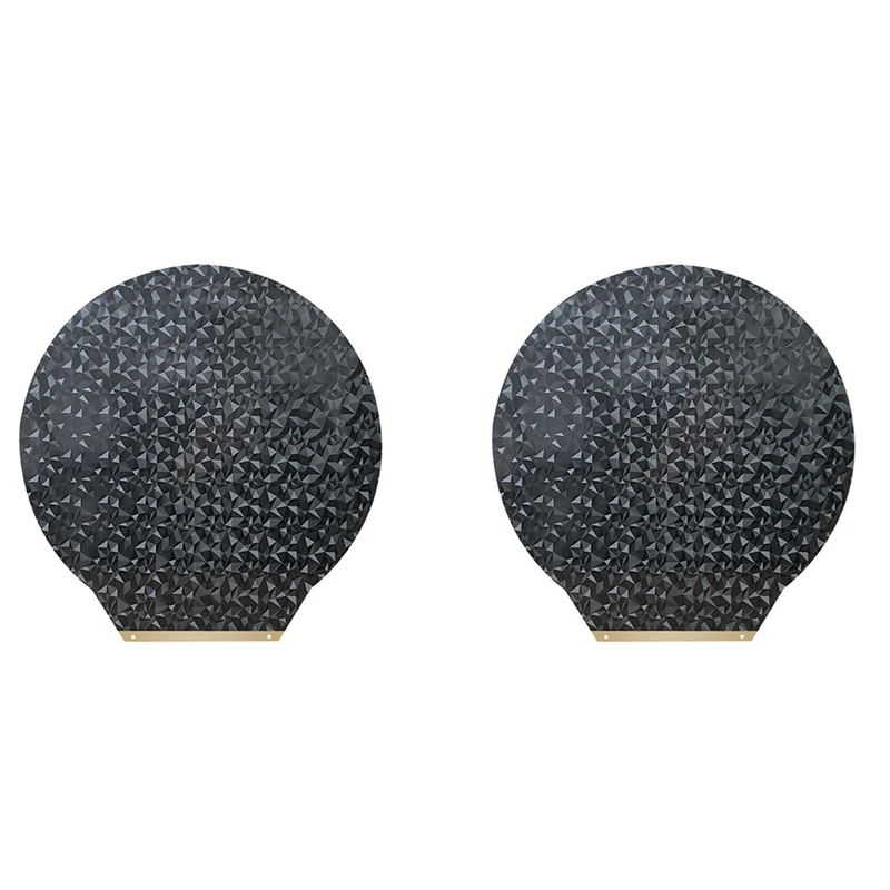 

2X For Flsun V400 PEO Plate Round PEI Sheet Double Side Steel Sheet PEO For V400 Flsun Super Racer PEO Build Plate-A-AT93