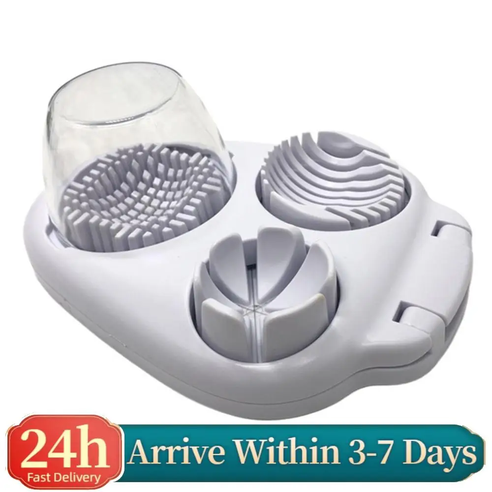 

3 in 1 Egg Cutter Egg Dicer Multifunctional Kitchen Chopper Tool Stainless Steel Wire Fruit Slicing Tool for Hard Boiled Eggs