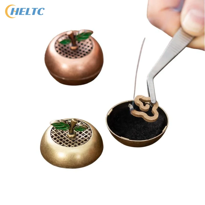 1*Mini Incense Holder Retro Creative Aromatherapy Burner Incense Burner Base Home Decorative Indoor/tea Room/soothing Purifying