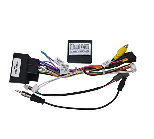 Imagen 2 del producto Adaptador de arnés de cableado de coche, Cable de alimentación, decodificador de caja Canbus para Peugeot 508 5008 3008 408 4008 2008 301 307 308